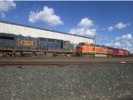 CSX 3078, BNSF 4420, CP 6024 + 6232